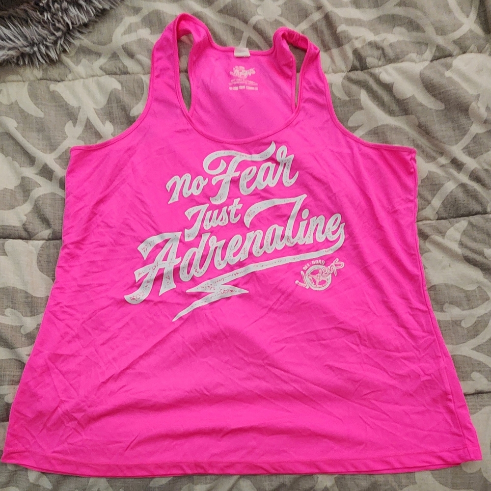 Offroad vixens no fear just adrenaline tank top 3XL